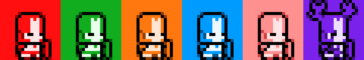 OsweltOrtiz's tweet image. Mini Castle Crasher Knights