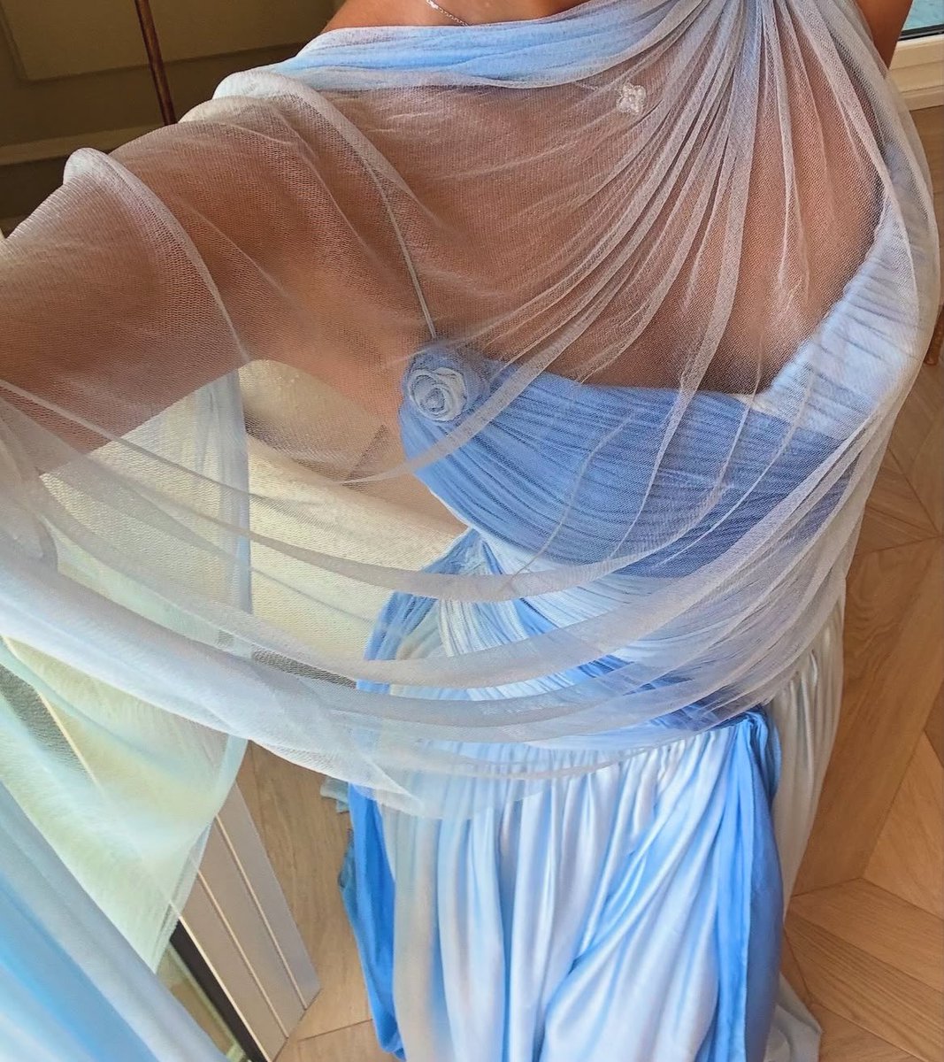 badestoutfit's tweet image. alexandra saint mleux’s wearing custom antoine guérin, in monaco