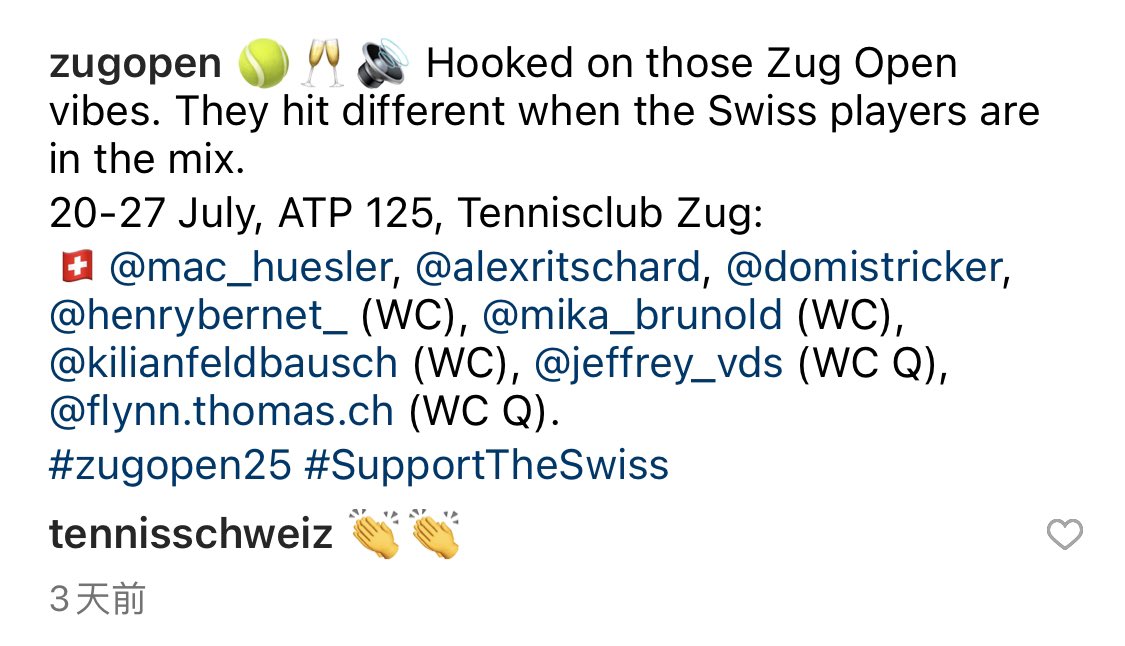 remelisremel's tweet photo. @NextGenTenis FYI Henry received the wildcard from Zug challenger where he reached QF last year. https://t.co/hYdJ16rUll