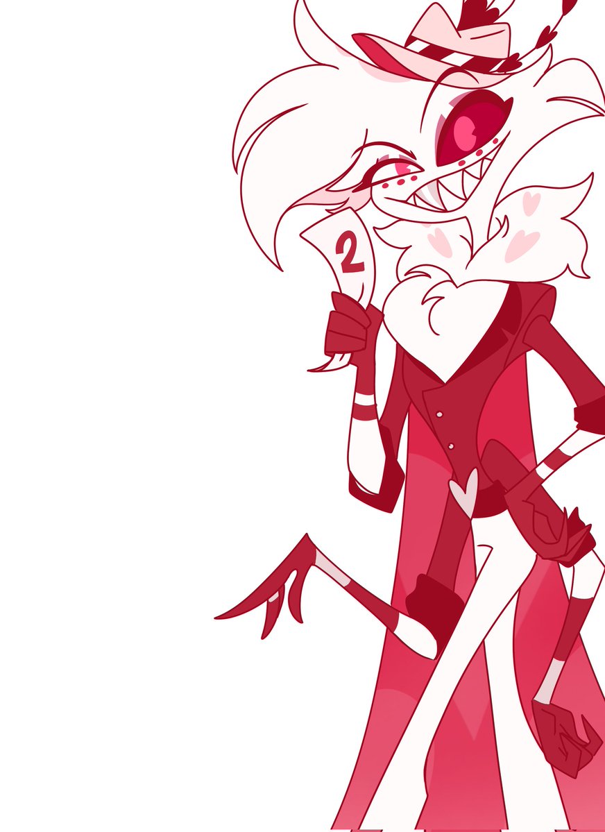 potainasor's tweet image. WHICH HELLAVERSE CLOTHES SWAP LOSER WOULD YOU BRING BACK?
💙❤️🩷
 #hazbinhotel #helluvaboss #vox #valentino #loona #verosika #angeldust 

Vox in Valentino&apos;s clothes 💙
Angel Dust in Valentino&apos;s clothes ❤️
Verosika in Loona&apos;s clothes 🩷