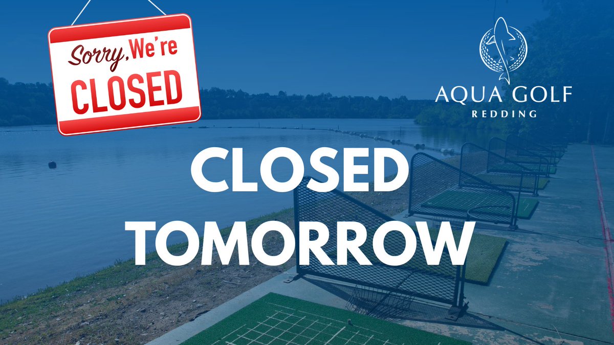 📢 Heads up, Redding!
We’ll be closed tomorrow for maintenance. ⛳️✨

🎉 Get ready for a sneak peek tomorrow of the improvements coming to your favorite driving range. Stay tuned – you won’t want to miss this!

#ReddingAquaGolf #DrivingRangeUpgrade #GolfLife #ClosedForMaintenance