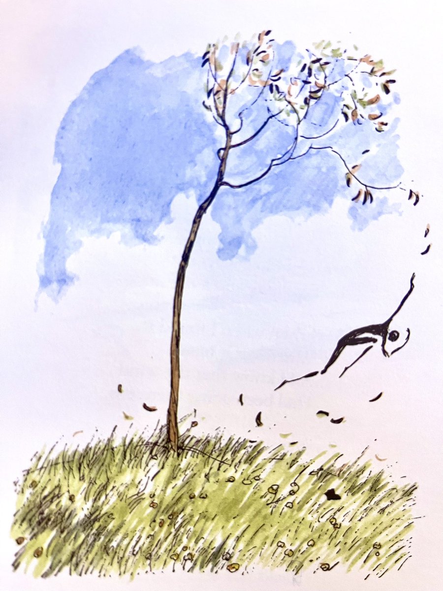 A_AMilne's tweet image. No one can tell me,
Nobody knows,
Where the wind comes from,
Where the wind goes.
It’s flying from somewhere
As fast as it can,
I couldn’t keep up with it,
Not if I ran.
~A.A.Milne