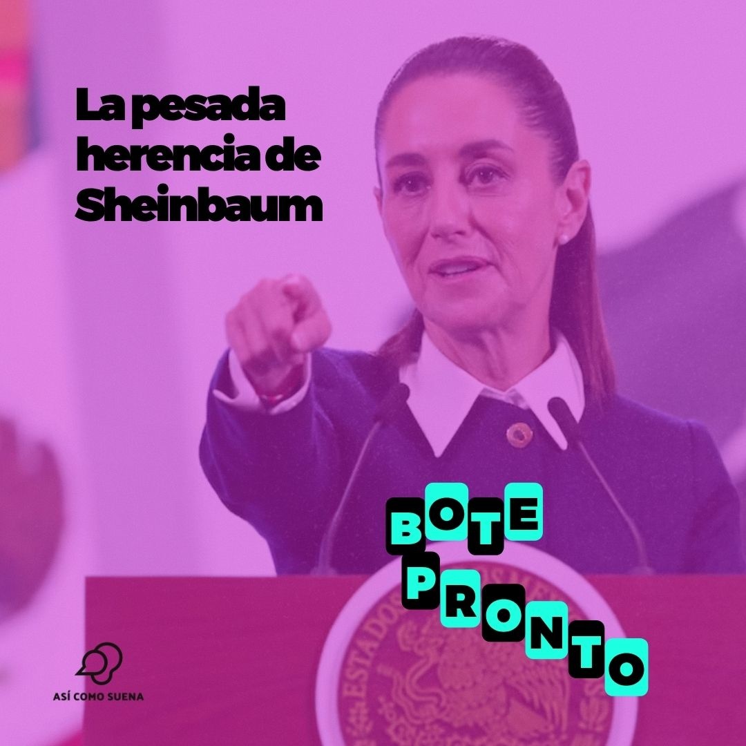 Así como suena (@asicomosuenamx) on Twitter photo Sheinbaum está atrapada entre el crimen organizado, la violencia sistémica y las ocurrencias de Trump, pero sobre todo, carga una loza en la espalda de asuntos heredados. En #Botepronto <a href="/scherermar/">maria scherer</a> <a href="/puigcarlos/">Carlos Puig</a> @salcamarena y <a href="/Carlos_Tampico/">Carlos Heredia</a> discuten.
podcasts.apple.com/mx/podcast/la-… Sheinbaum está atrapada entre el crimen organizado, la violencia sistémica y las ocurrencias de Trump, pero sobre todo, carga una loza en la espalda de asuntos heredados. En #Botepronto <a href="/scherermar/">maria scherer</a> <a href="/puigcarlos/">Carlos Puig</a> @salcamarena y <a href="/Carlos_Tampico/">Carlos Heredia</a> discuten.
podcasts.apple.com/mx/podcast/la-…