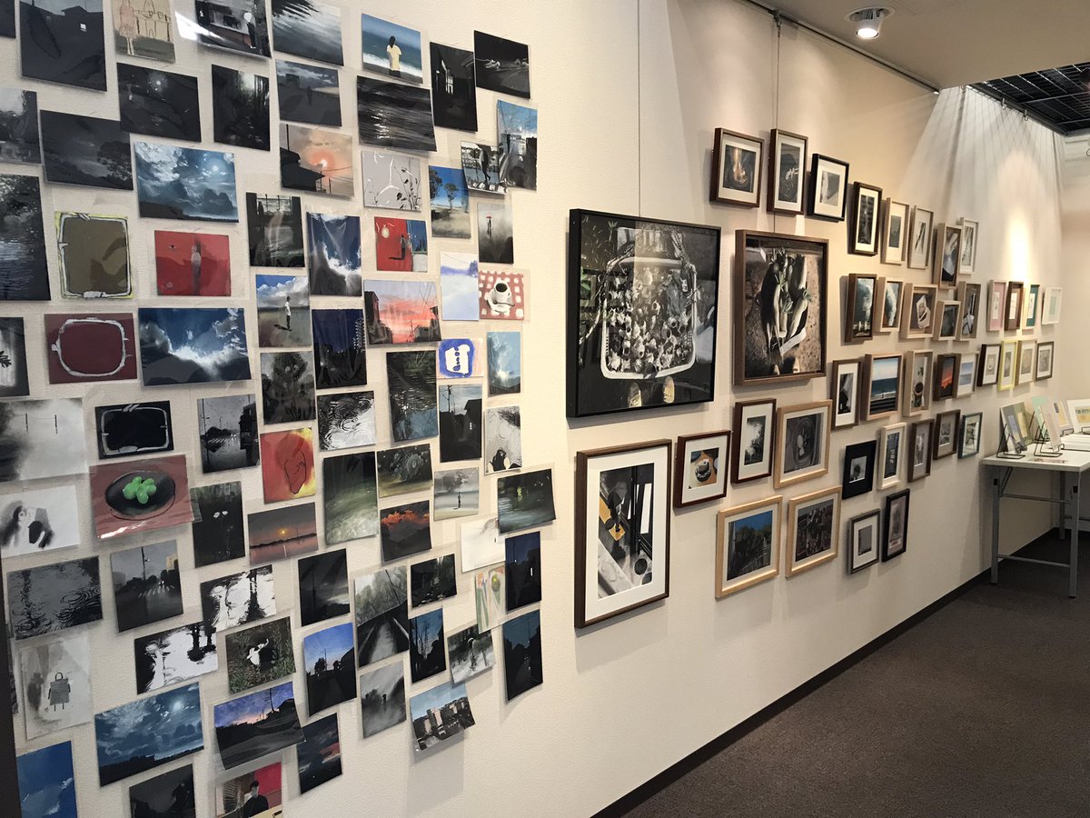 miya_pastel1's tweet image. 個展始まりました!とんでもない作品数です。あいにくの天気ですが、皆様のご来場心よりお待ちしております!!