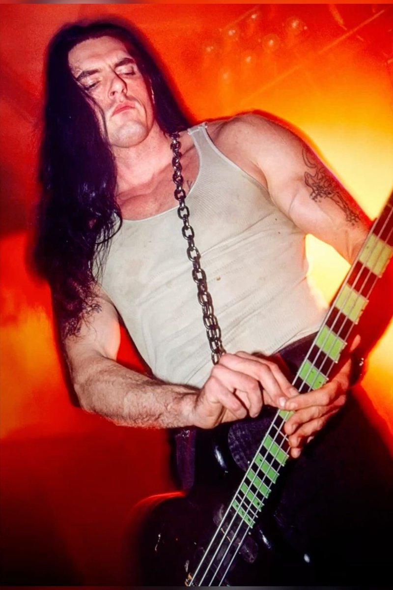 vctoberrust's tweet image. peter steele photographed by paul harries, 1996.