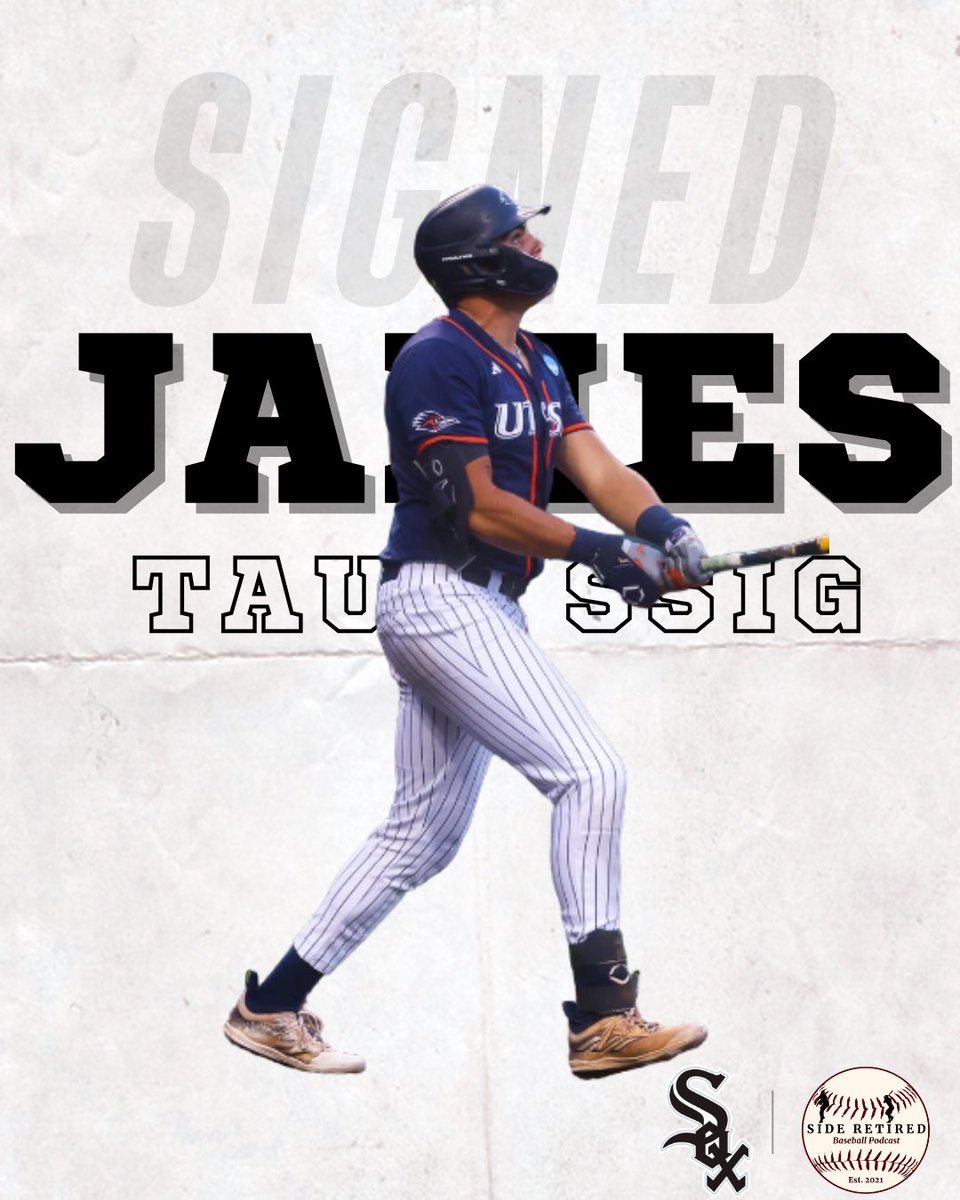 Side Retired (@sideretiredpod) on Twitter photo TAUSS BOMBS ON THE SOUTH SIDE!!
Excited to announce co-host <a href="/JamesTaussig/">James Taussig</a> has signed post-draft contract with the <a href="/whitesox/">Chicago White Sox</a> ‼️‼️ TAUSS BOMBS ON THE SOUTH SIDE!!
Excited to announce co-host <a href="/JamesTaussig/">James Taussig</a> has signed post-draft contract with the <a href="/whitesox/">Chicago White Sox</a> ‼️‼️