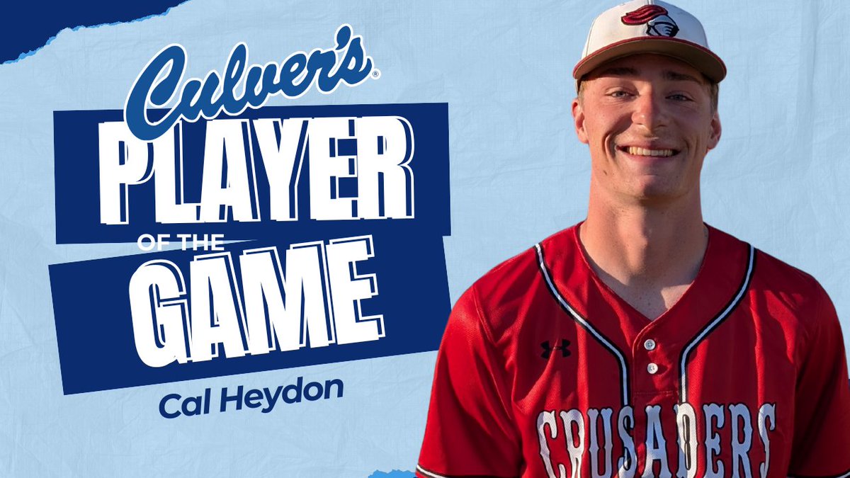 Congratulations to Cal Heydon of Coon Rapids Bayard on being named Culver's Player of the Game Vs LoMa on Tuesday, July 15th. Heydon pitched well, going 7+ inning, allowing 3 hits and 1 earned run with 10 strikeouts. He added a team high 2 hits in a 3-1 (8 innings) loss.