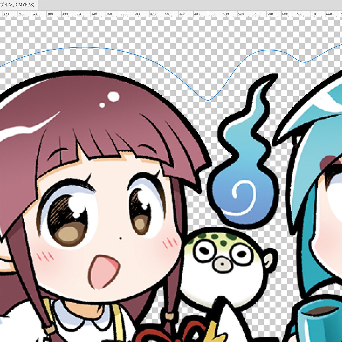 i_moni's tweet image. まんがライフオリジナル８月号で今月開催中の「鬼桐さんの洗濯」キャラクター人気投票の抽選プレゼント用のデータを提出しました。ホログラムでキラッキラなプレミアムステッカーになる予定です。ここだけの非売品ですので参加して頂けましたら。すでに投票して下さった方もありがとうございますー！
