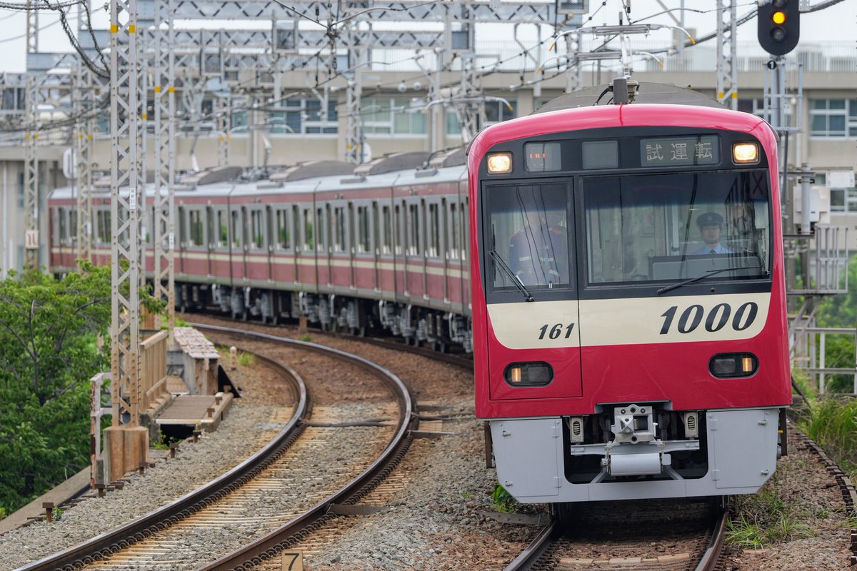 trainphoto2025's tweet image. 2025年7月16日

京急1000形1161- 久里浜出場前試運転

新大津

目的の前に復路のみ。