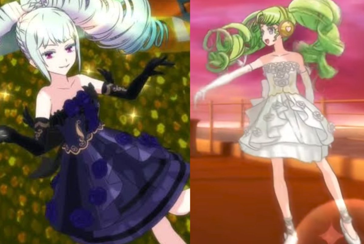 セレパラちょ〜好きで定期的にライブシーン見るんですけども、、、今気づいた……そういうことだったんですね……(理解)