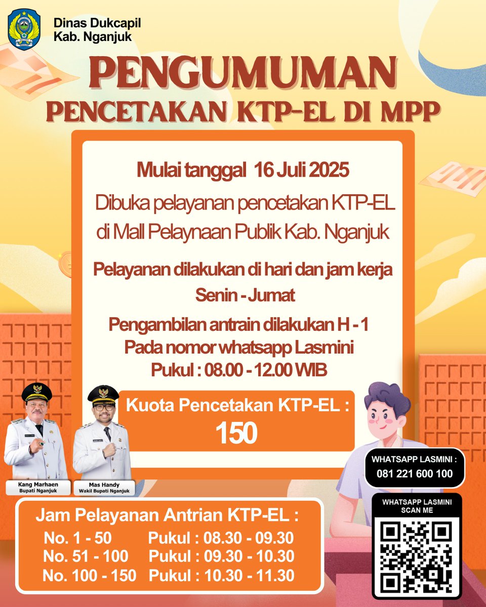 Kebonagungnet's tweet photo. Pencetakan EKTP bisa Melalui MPP seperti info ini dengan syarat dan ketentuan berlaku https://t.co/rsvi3uOhUu