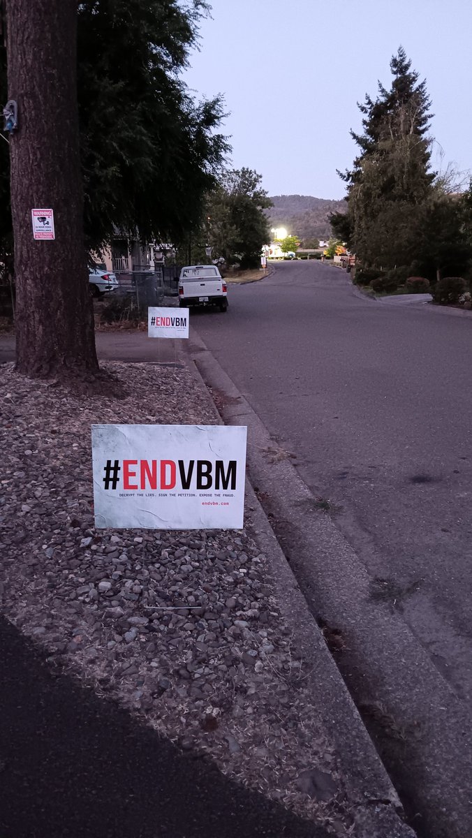 SHammerson1776's tweet image. Link for yard sign/field sign donations to #ENDVBM -
secure.anedot.com/endvbm/order-y…