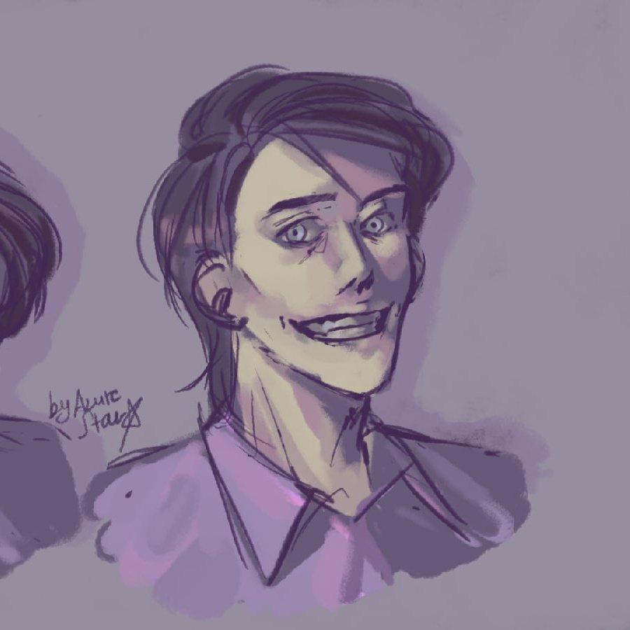 Scary as hell
2025/2022 
I'm never getting tired of this lesgoo

#fnaf #williamafton #davemiller