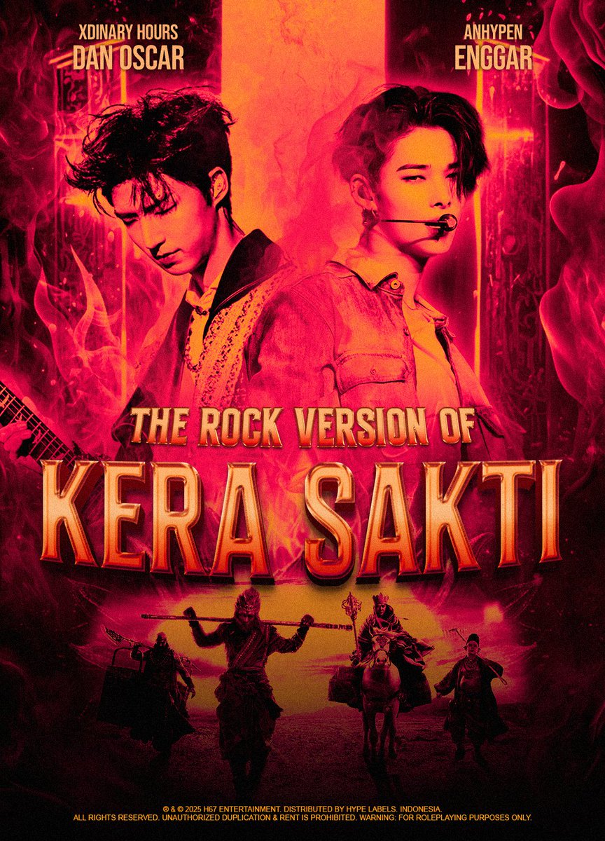 ㅤ
𓆩 𝐓𝐇𝐄  𝐂𝐎𝐋𝐋𝐀𝐁𝐎𝐑𝐀𝐓𝐈𝐎𝐍 𓆪

𝗞𝗘𝗥𝗔 𝗦𝗔𝗞𝗧𝗜 (Rock Version)
———— ⌑  by :
𝗘𝗻𝗴𝗴𝗮𝗿 ft. 𝗗𝗮𝗻 𝗢𝘀𝗰𝗮𝗿

📆 〔 𝖯𝗋𝗈𝗆𝗈𝗍𝗂𝗈𝗇 𝖯𝗈𝗌𝗍𝖾𝗋 〕
︱18 • 07 • 25   ⏦  12.00 PM
ㅤ