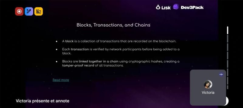 ontech09's tweet image. I just kicked off the global @dev3pack × @LiskHQ Bootcamp
Day 1 was a deep refresher on blockchain fundamentals secure & transparent networks, no middlemen, and immutable by design.
This session is already pushing me to explore Lisk’s JS SDK and consensus models.
#Web3