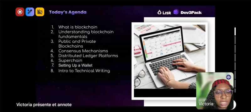 ontech09's tweet image. I just kicked off the global @dev3pack × @LiskHQ Bootcamp
Day 1 was a deep refresher on blockchain fundamentals secure & transparent networks, no middlemen, and immutable by design.
This session is already pushing me to explore Lisk’s JS SDK and consensus models.
#Web3
