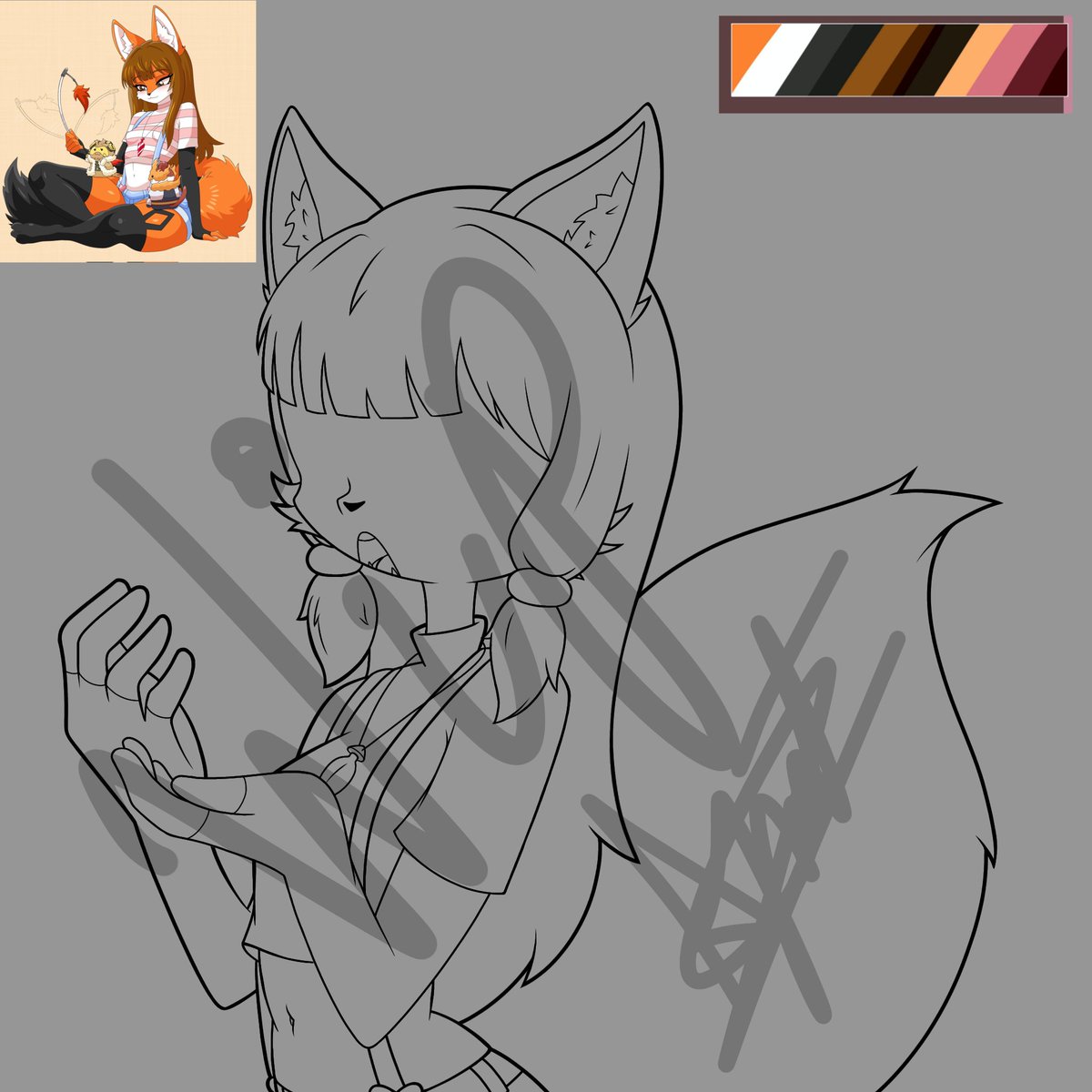 WoofiSteve2's tweet image. The latest winner of the event is: @Mary_Fox09
Please be patient, I'm getting used to my new stylus.
Follow me and retweet for more progress✨✨
#ocart #event #arte #art