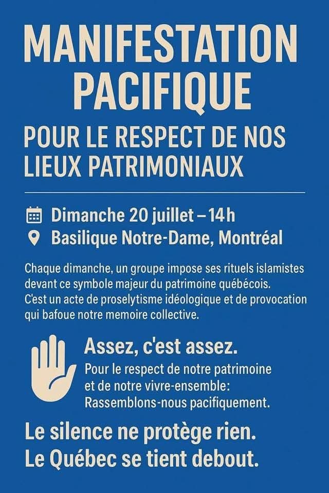 Wapoc_Waparikwe's tweet image. Ils faut protesté contre l'islamisation qui s'installe, un danger majeur pour nôtre nation...