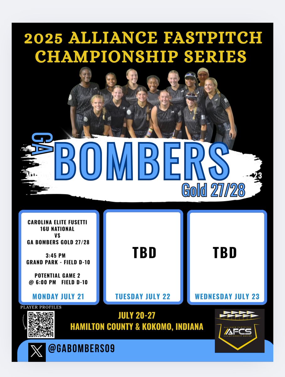 The schedule has been released, swings are being grooved and bags are getting packed. Almost time to go compete against the best of the best!!!