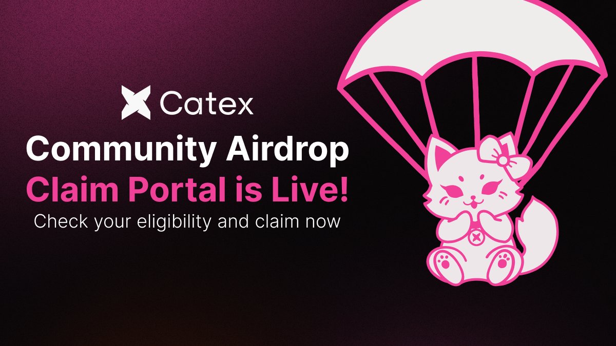 🚨 The Catex Community Airdrop is LIVE!

Eligible users from <a href="/LynexFi/">Lynex</a>, <a href="/OcelexFi/">Ocelex</a>, <a href="/ThenaFi_/">THENA</a>, <a href="/SwapXfi/">SwapX</a>, and <a href="/Uniswap/">Uniswap Labs 🦄</a> can now head to the claim portal and grab their share  🐾

→ app.catex.fi/airdrop