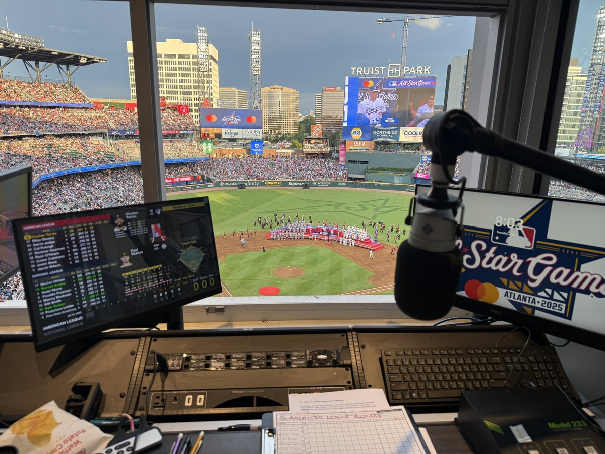 The 95th MLB AllStar game <a href="/TruistPark/">Truist Park</a> Thank you <a href="/MLB/">MLB</a> for the honor and great experience!  Let the GAME BEGIN!!