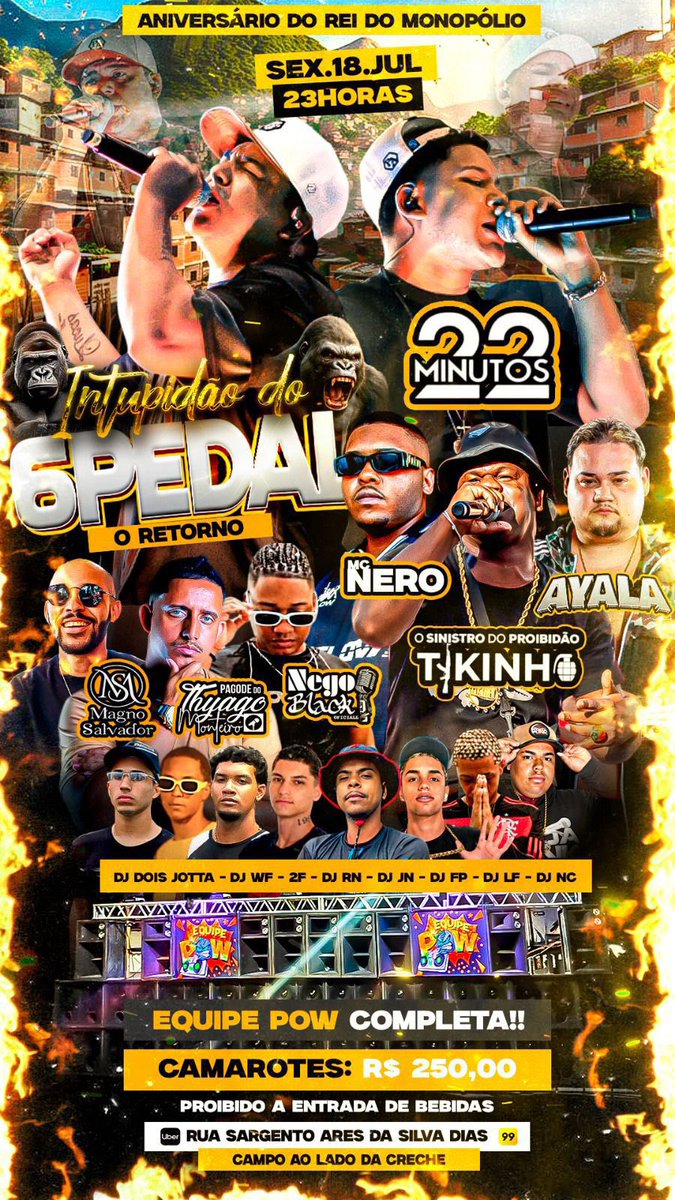 Todos os caminhos te levam a um só lugar! Sexta - feira é tudo com nós. 🥳🦍🇨🇴