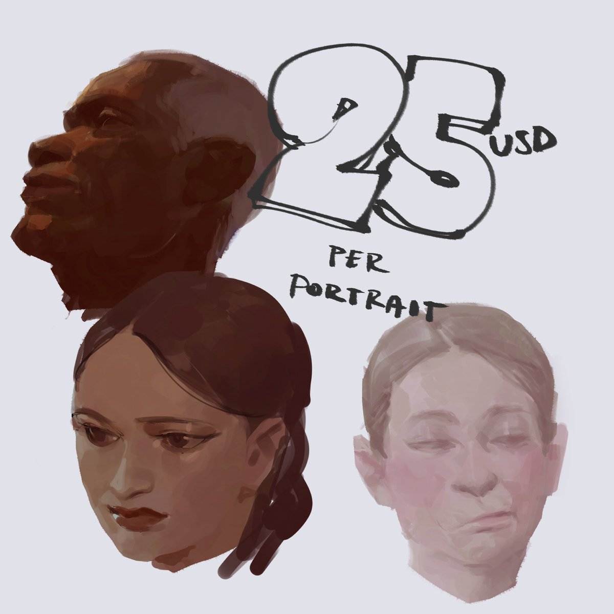 toughdough_'s tweet image. trying to move in august, and too sick to work. opening digital portrait commissions. DM if interested!
