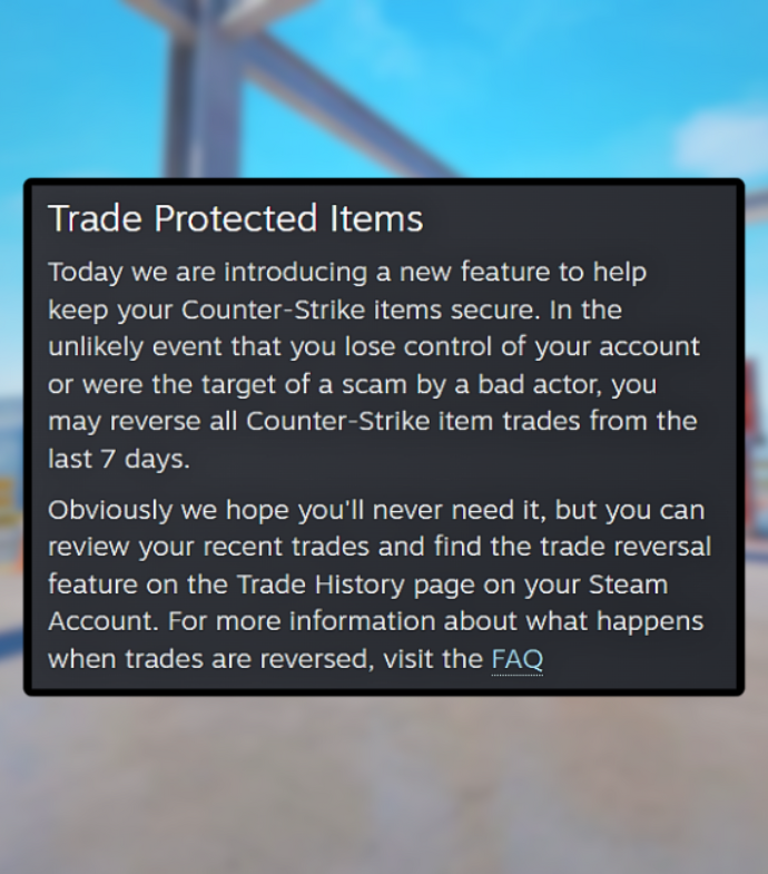 Ozzny_CS2's tweet image. NEW CS2 Update: Trade Protected Items ‼️
I'm very confused