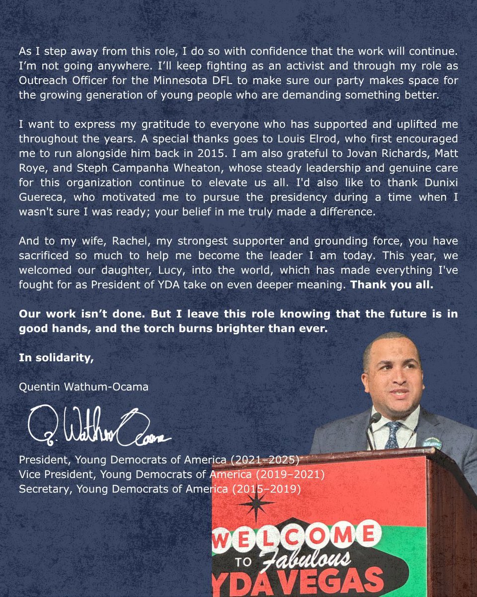 A farewell message from YDA President <a href="/QuentinOcama/">Quentin Ocama, MAT, M.Ed 🇺🇸🇺🇬</a>