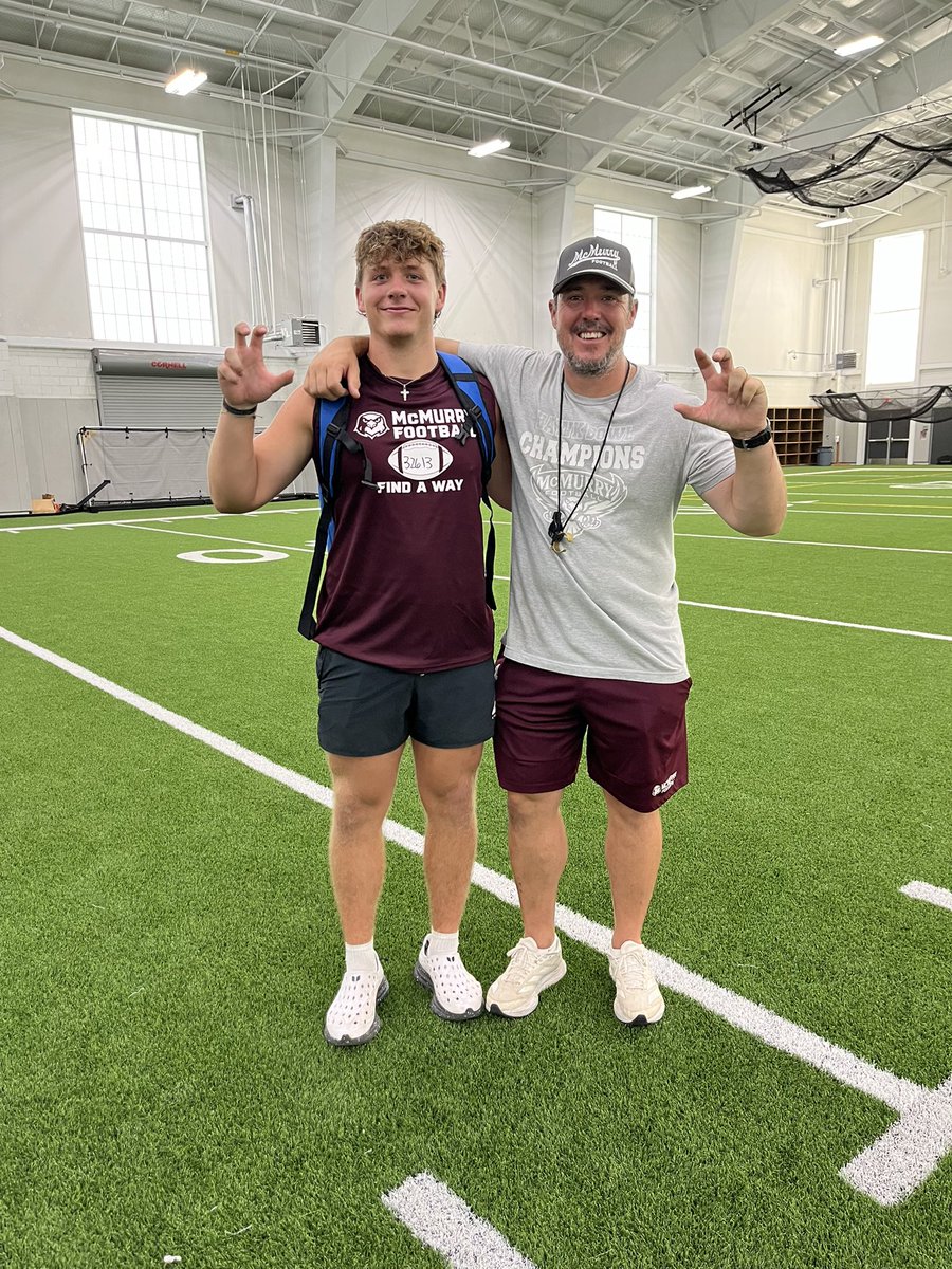 abthompson_9's tweet image. #AGTG After a great camp and talk with @IamCoachWash I am blessed to receive my fourth offer to continue playing football at the next level, & be named the LB MVP! @coachwoodward @CoachLeeBN @ByronNelsonFB @McMURRYFOOTBALL @CoachNealMcM @CoachMNewby @AnthonyT894 @at3398