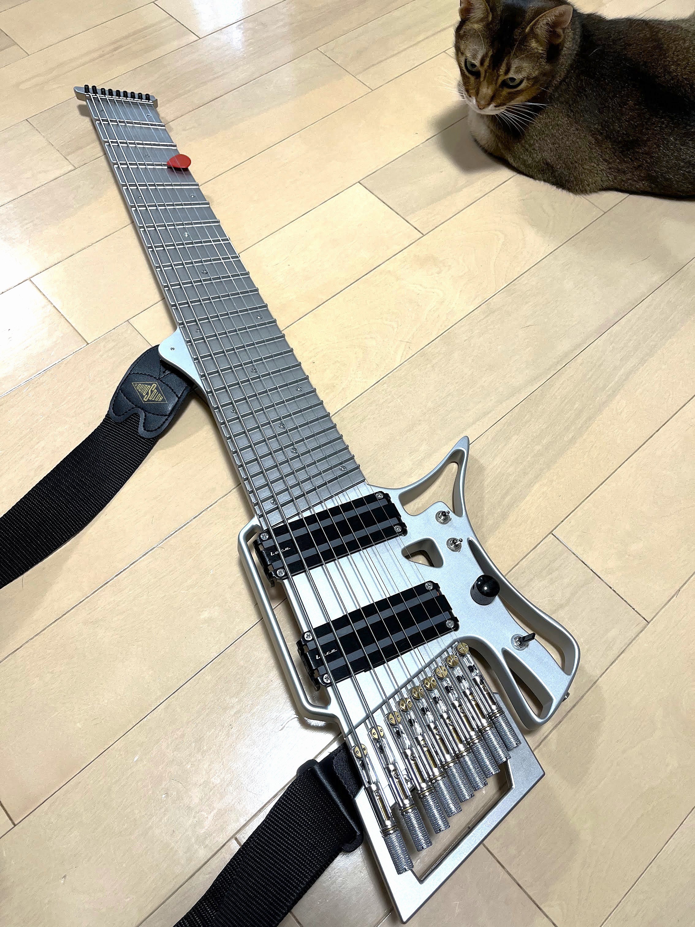 ギター yukihiro クラシックな静かなエレキギター,39インチ,高品質の22フレット