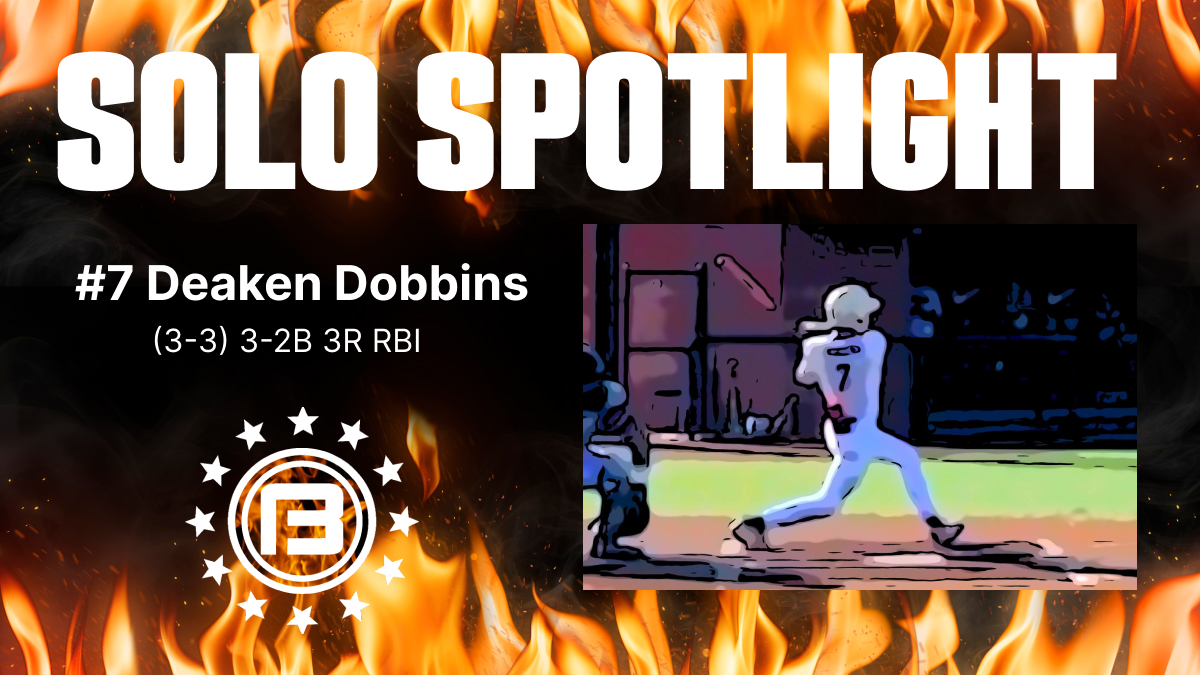 🚨Solo Spotlight🚨 <a href="/deaken_dobb7/">Deaken Dobbins</a> 
Deaken Dobbins #7 SS/P 2026 | Purcell HS | Extra Effort 2026

#bigfire #solospotlight