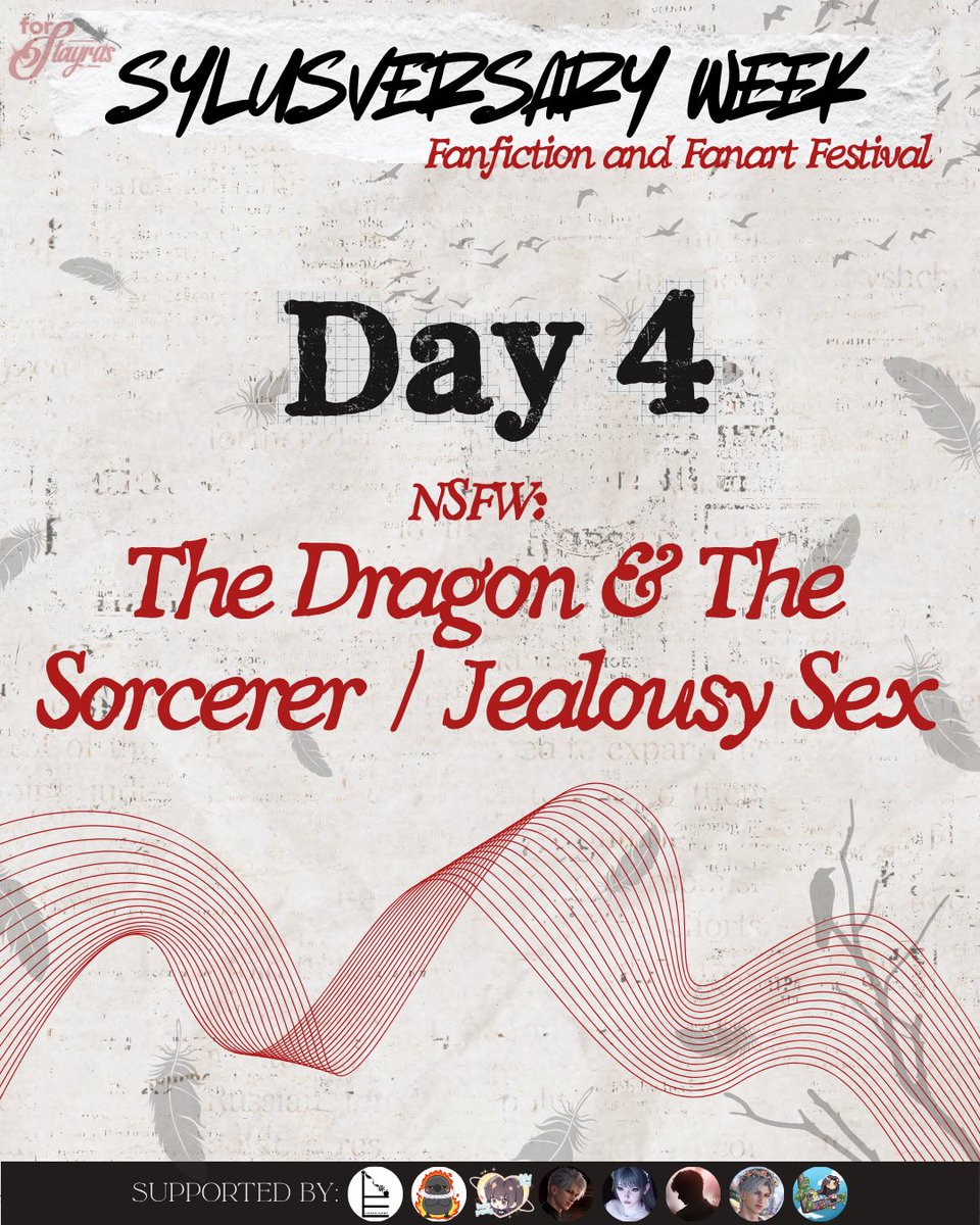 forStayrus's tweet photo. DAY 4 #SylusWeek2025 NSFW🔞 PROMPTS:
The Dragon & The Sorcerer / Jealousy Sex 🐦⬛
Don’t forget to use the hashtag and tag properly🔞❤️ https://t.co/AtV3QYCS8Z