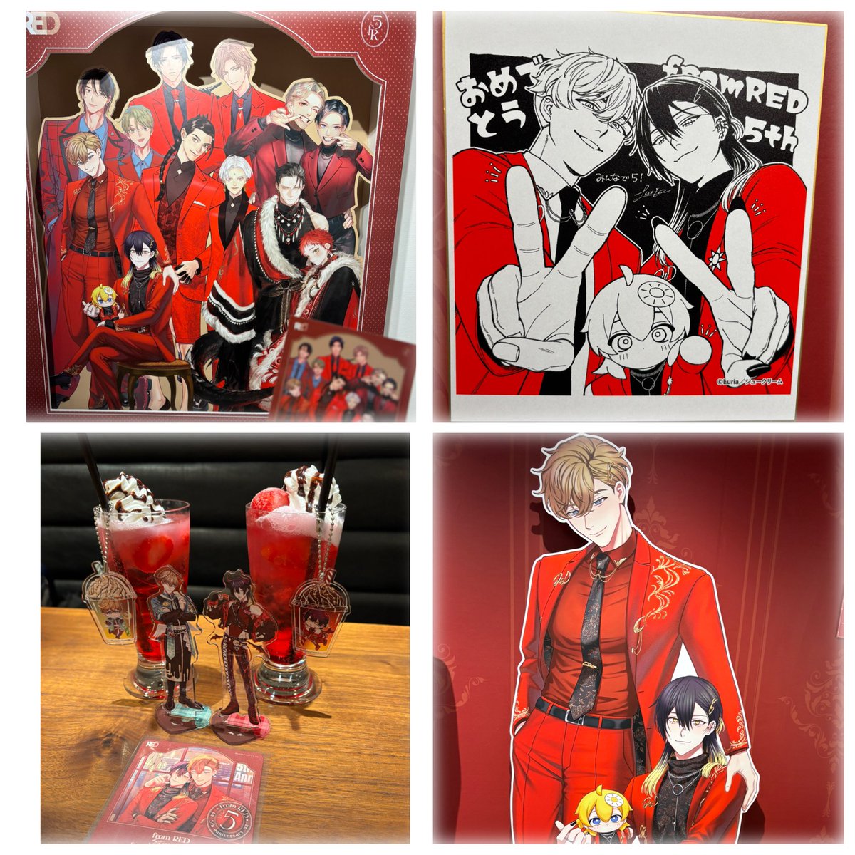 in_sabo10's tweet image. #fromRED5th
5周年記念展覧会ありがとうございました❤️
素敵な空間、満喫して来ました✨
荻野さんの胸筋が❤️🔥🙈
おぎまよ様、大好きです😍
#真夜中の俺を見て
#Luria 先生