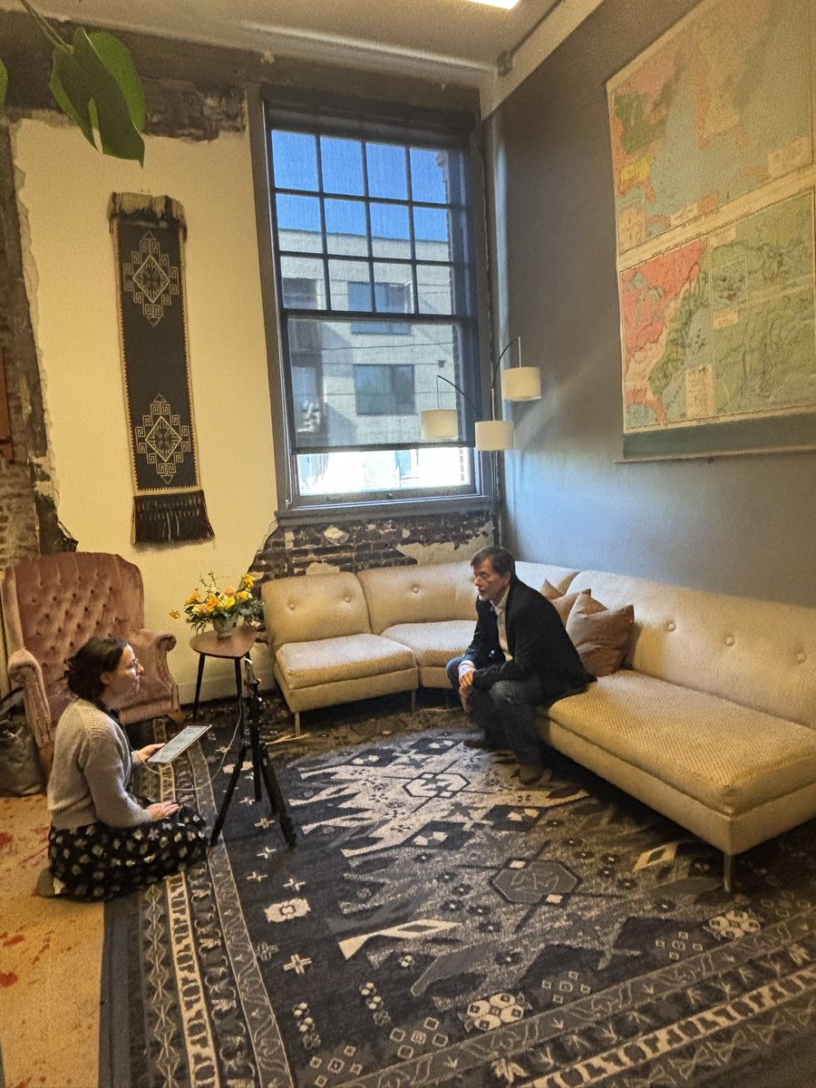 KenBurns's tweet image. So happy to be in Portland with @OPB tonight to share some clips from our new film on The American Revolution. Getting ready.