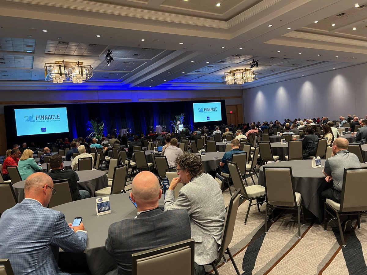 The 20th annual #PinnacleEMS conference officially kicks off with the Opening Keynote at JW Marriott Desert Ridge Resort in #Phoenix. EMS World is the official media partner of <a href="/PinnacleEMS/">PinnacleEMS</a>