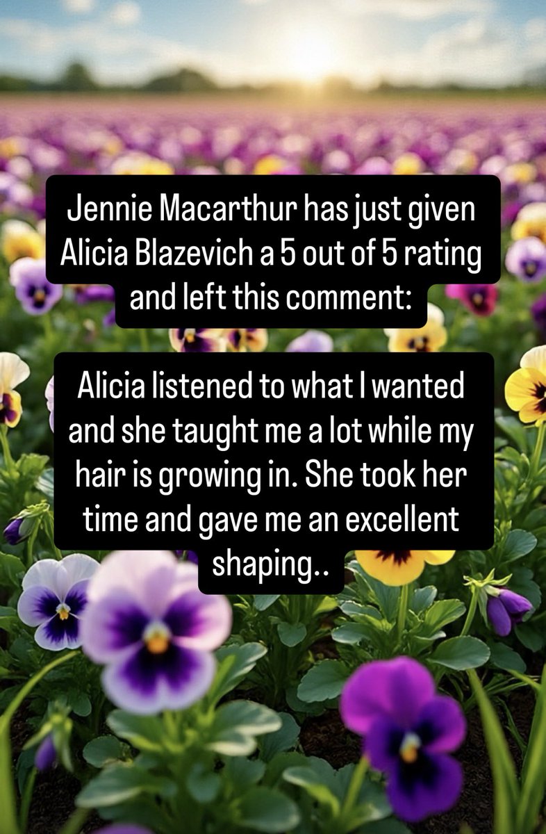 BespokeBeautyB's tweet photo. A big thank you to Jennie for the 5-star review! Alicia at Bespoke the Salon in Wexford always takes the time to listen and educate, especially during hair transitions. We specialize in custom haircuts, rich hair color, and smoothing treatments. Serving Wexford, Cranberry, Mars. https://t.co/wllYCFUiFD