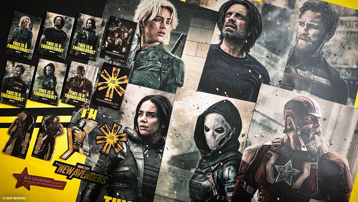 MARVEL 商品販売情報 ／ ⚡『#サンダーボルツ*』 📢新商品情報② 缶