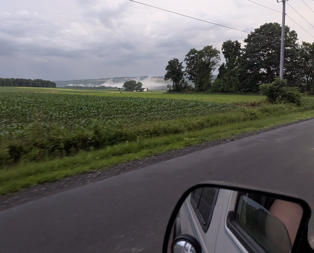 reefomadness's tweet image. Fog over the valley.
I moved out to corn and cow country for the next few months. I'll miss my spot at the apartment on the mountainside, but it is fun to discover a different vibe out this way.