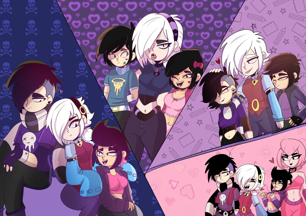 Trio favorito 
#BrawlStarsArt 
#BrawlStars 
#brawlstarsfanart