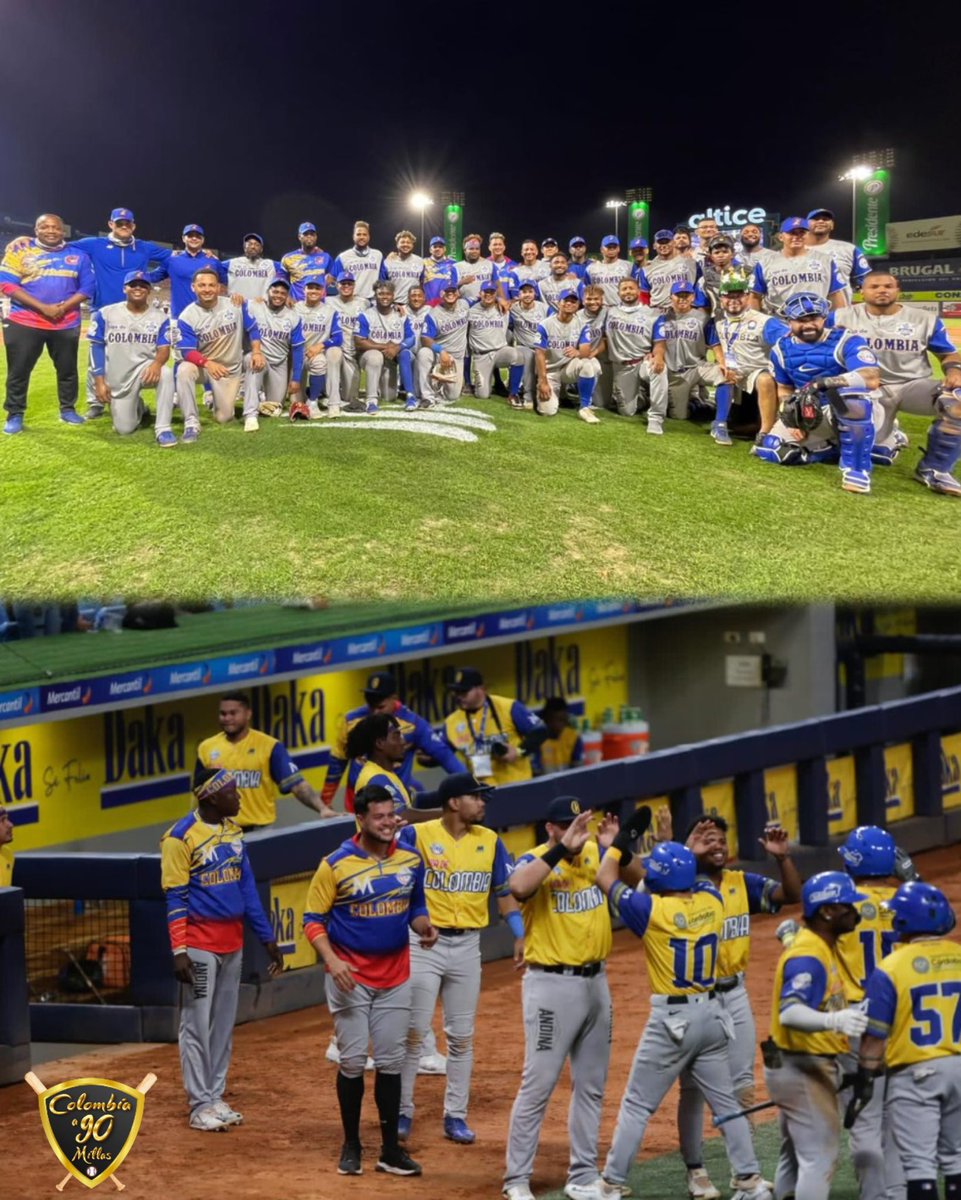 AlvearClarena's tweet photo. 🇨🇴⚾ ¡COLOMBIA VUELVE A LA SERIE DEL CARIBE! ⚾🇨🇴

El presidente de la LVBP confirmó que Colombia será país invitado en la próxima Serie del Caribe, que se jugará en el Estadio Monumental de Caracas, con sede alterna en La Guaira. https://t.co/kFFN8HUiMf