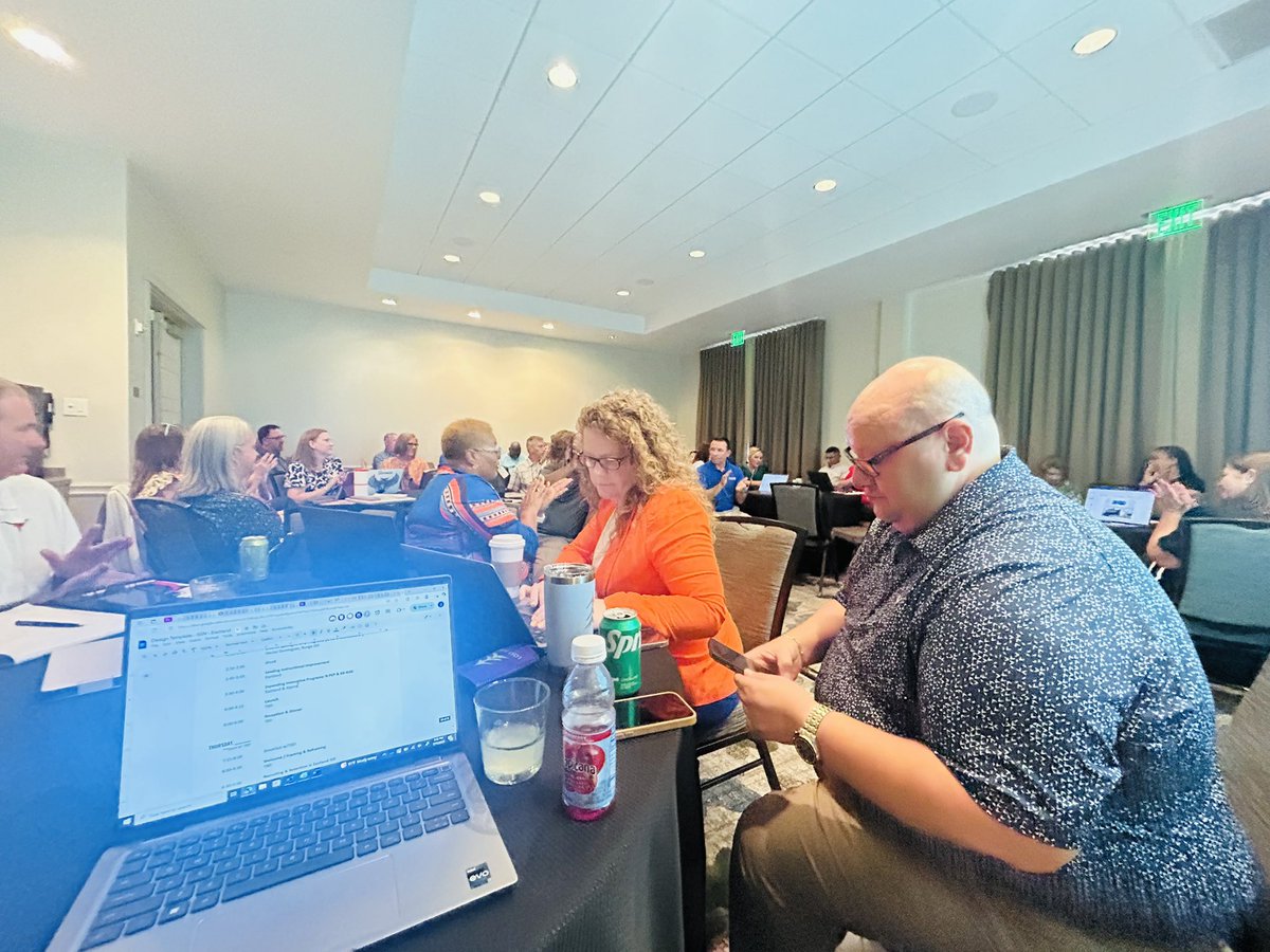 Another great design day with <a href="/jillmsiler/">Jill Siler</a> at <a href="/tasanet/">TASAnet</a> ! I am so excited about all the plans for this next year! Make sure you join the Small School Network and Future-Ready Superintendents Leadership Network. They are both OUTSTANDING!!!