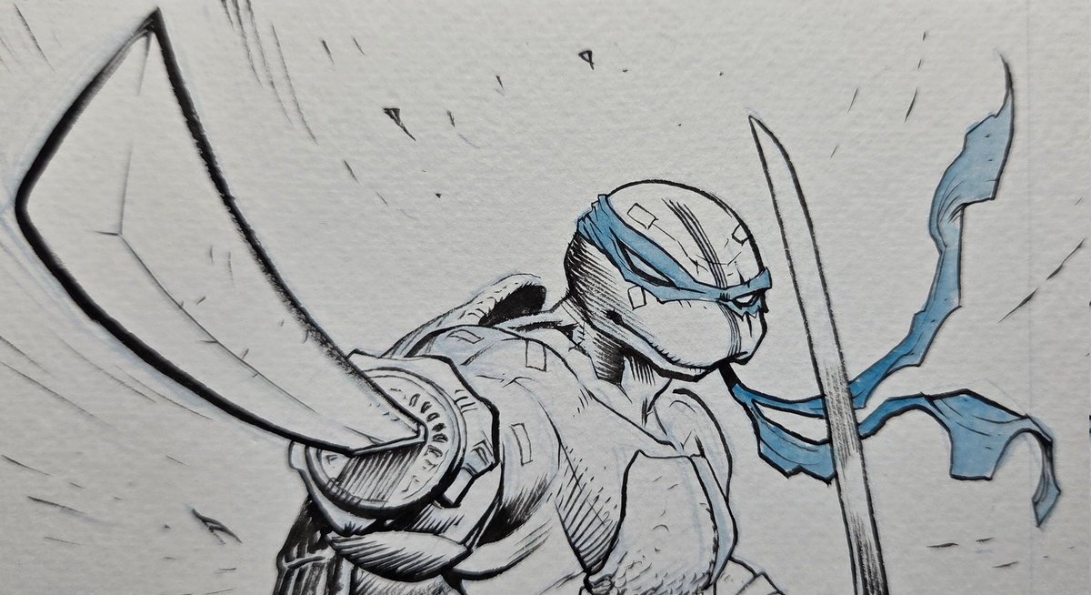 juaneferreyra's tweet image. TMNT #10 comes out tomorrow. Leo wants you to buy it!!!