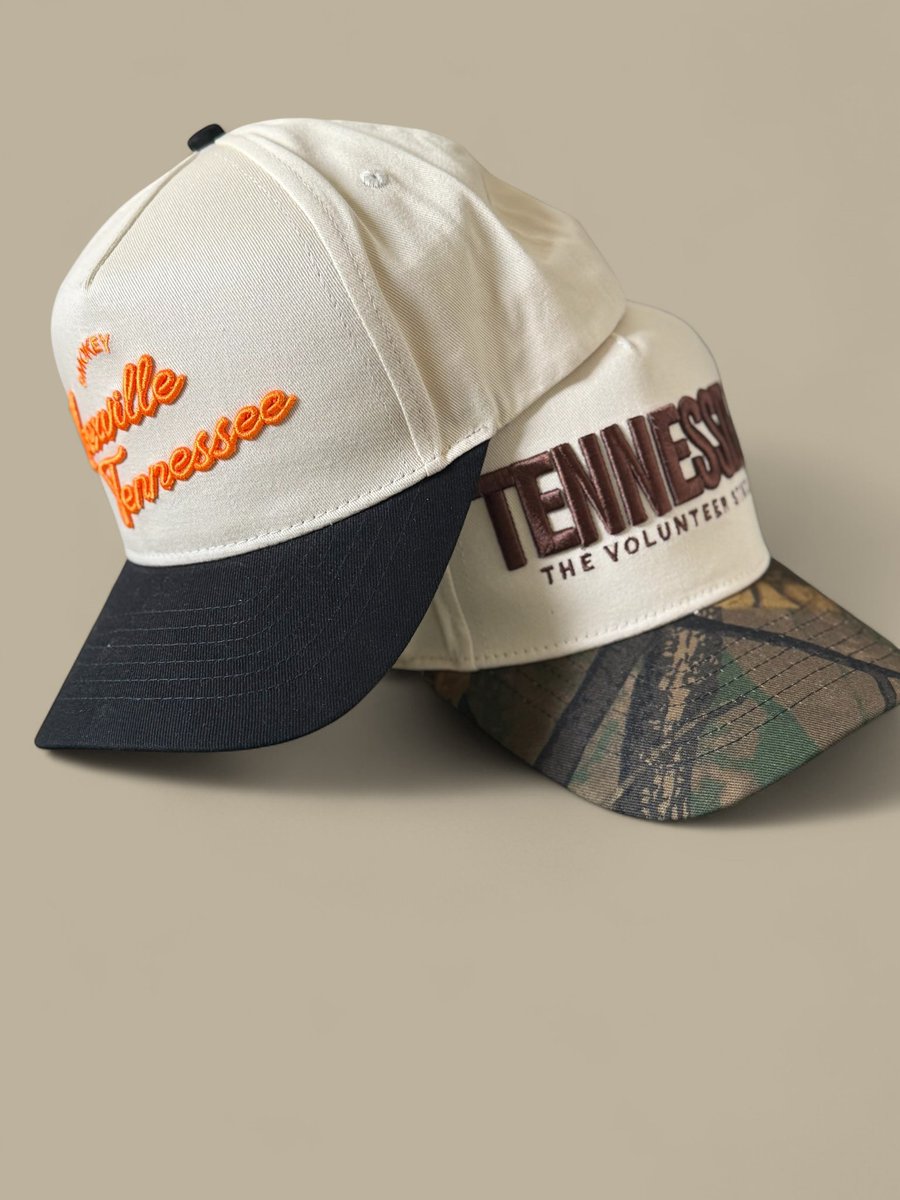 DestinationHat's tweet image. Rep Your Tennessee Roots!
First of our TN hats now available.
15% off now. More to come!