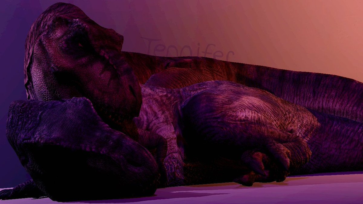 PaleozoicJen's tweet image. A few🏳️🌈Tyrannosaurus couples ❤️ (meant for Pride Month but oops)
First pair is Roberta & Doe👩❤️💋👩, second is the two BioSyn Tyrannosaurus 👨❤️💋👨 seen at the end of JW:D.
Rendered in SFM❤️(assets by DracoWarrior)
#PrideMonth #JurassicPark #JurassicWorld #Tyrannosaurus #LatePrideMonth
