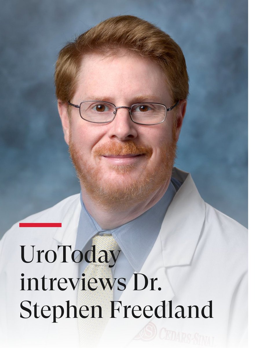 CSCancerCenter's tweet image. Dr. Stephen Freedland@SfreedlandMD was interviewed in the @UroToday video “Racial Disparities in mCRPC Treatment: Equal Outcomes with Equal Access to Care” where he discusses treatment patterns by race in #metastatic castration-resistant #prostatecancer.
urotoday.com/categories-med…