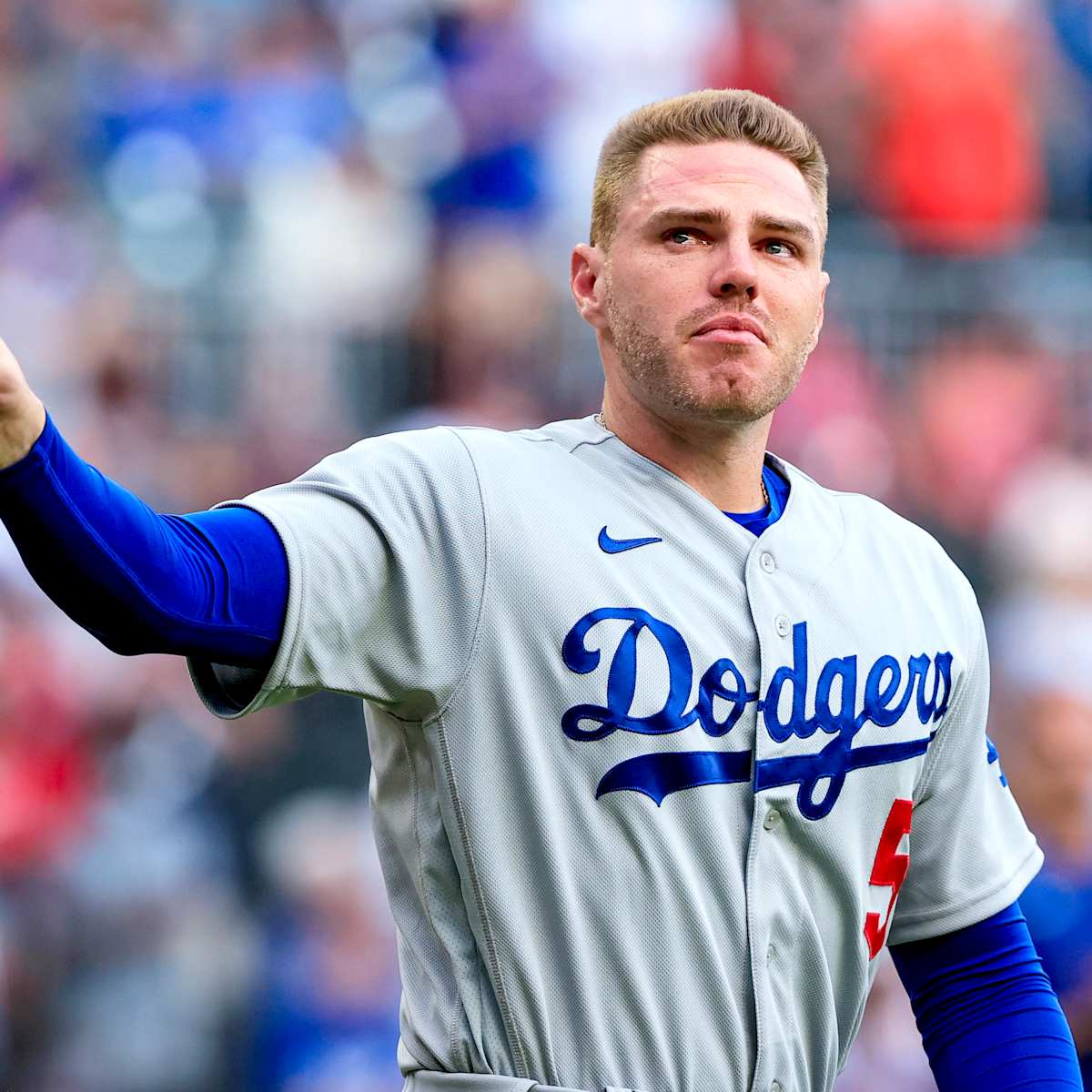 statfax's tweet image. Freddie Freeman almost cried again 69 times. It is an MLB record