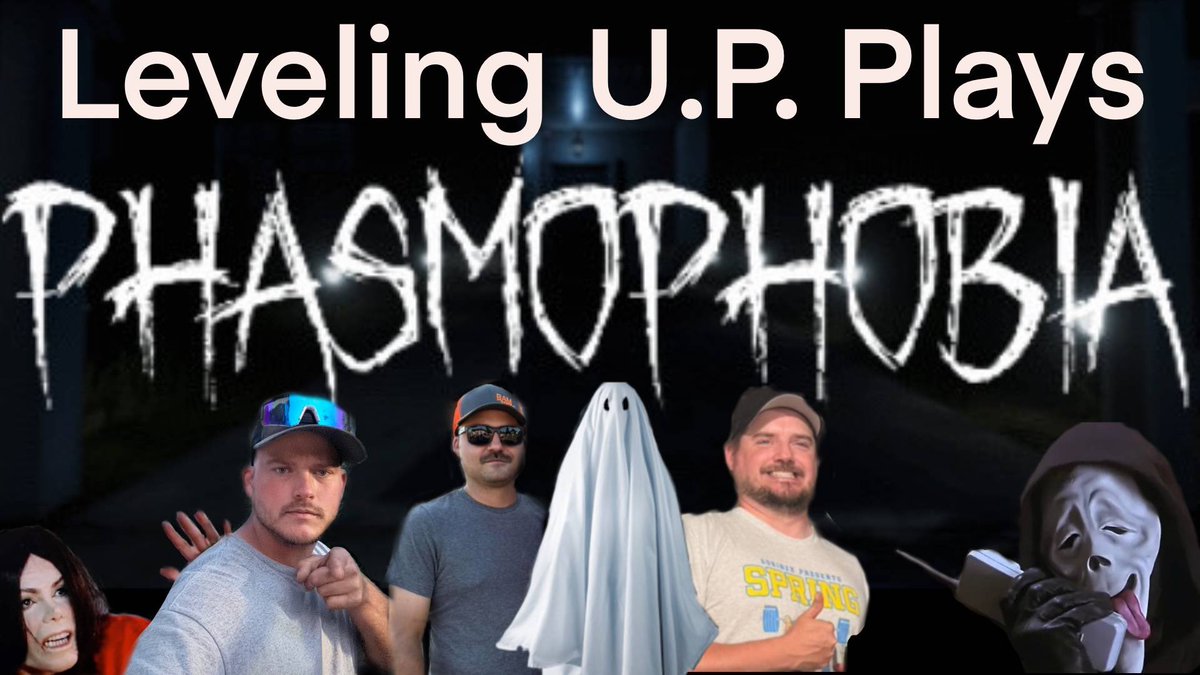 DrinkUP906's tweet image. Going LIVE and getting spooky on Phasmophobia at 7:30 Central! youtube.com/live/KLVJAh33y…