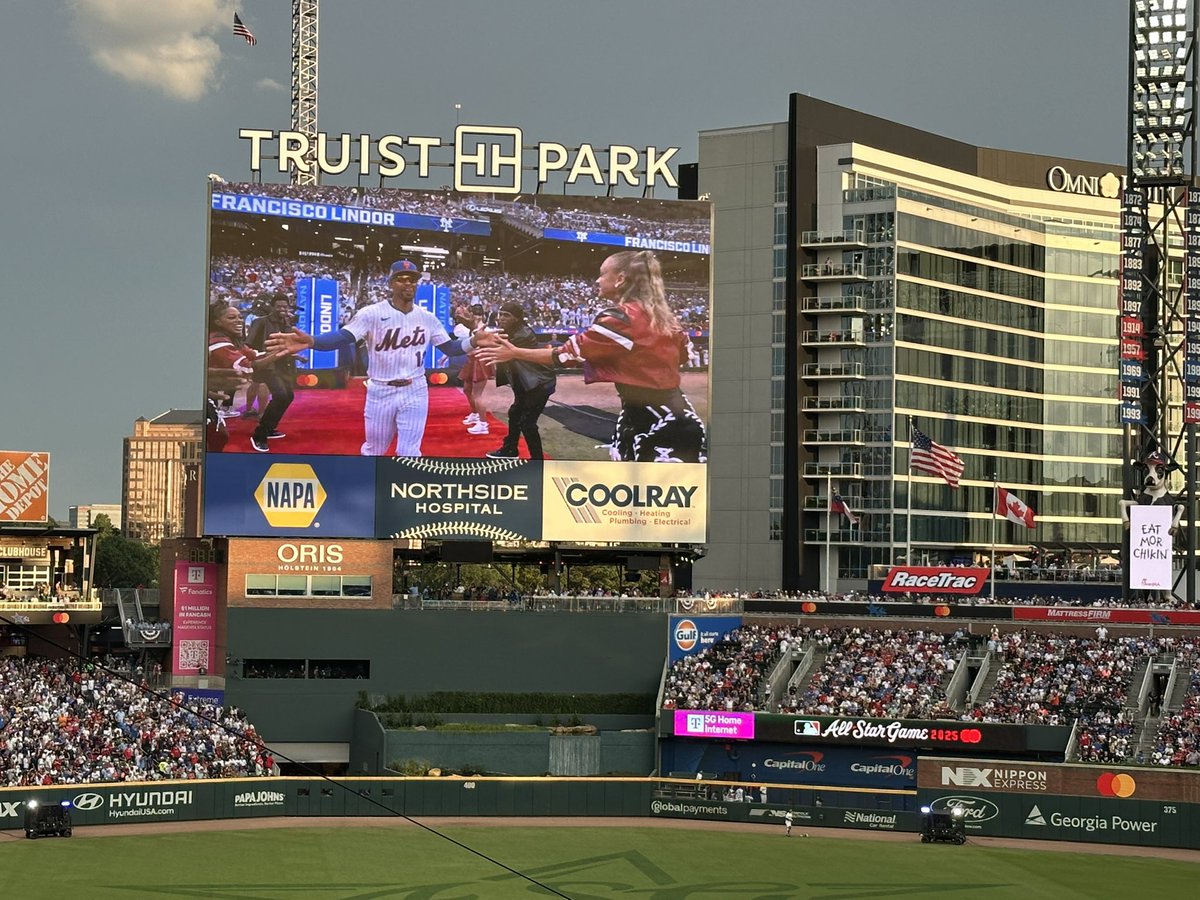 The folks from Atlanta delivered a great pregame ceremony at Truist Park for the MLB All-Star Game.