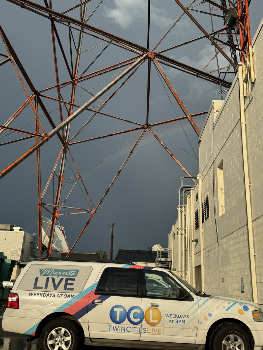 Rainbow ALERT in the metro! #mnwx